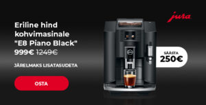 Eriline hind kohvimasinale JURA "E8 Piano Black"