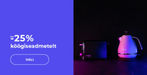Kuni -25% köögiseadmetelt