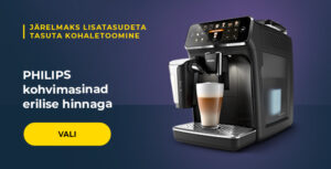 PHILIPS kohvimasinad erilise hinnaga