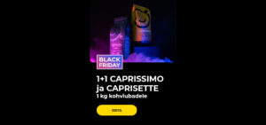 1+1 CAPRISSIMO ja CAPRISETTE 1 kg kohvioad