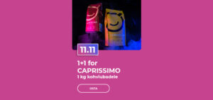 1+1 CAPRISSIMO 1 kg kohvioad