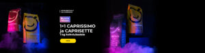1+1 CAPRISSIMO ja CAPRISETTE 1 kg kohvioad