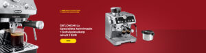 DE'LONGHI La Specialista kohvimasin + kohvipaksukarp ainult 1 EUR