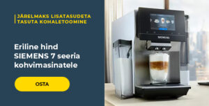 Eriline hind SIEMENS 7 seeria kohvimasinatele