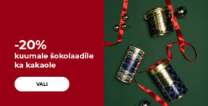 -20% kuumale šokolaadile ka kakaole