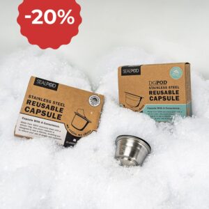 -20% taaskasutatavatelt kapslitelt