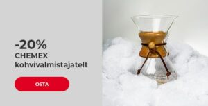 -20% CHEMEX kohvivalmistajatelt