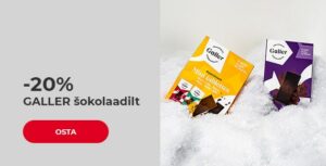 -20% GALLER šokolaadilt