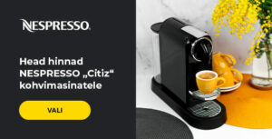 Head hinnad NESPRESSO „Citiz“ kohvimasinatele