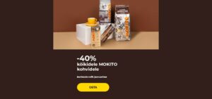 -40% kõikidele MOKITO kohvidele