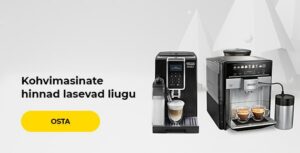 Kohvimasinate hinnad lasevad liugu