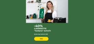 -40% CAPRISETTE "Italiano" kohvilt