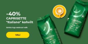 -40% CAPRISETTE "Italiano" kohvilt