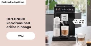 Head hinnad De'Longhi kohvimasinatele