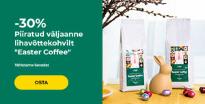 "-30% Piiratud väljaanne lihavõttekohvilt ""Easter Coffee"""
