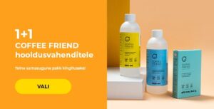 1+1 COFFEE FRIEND hooldusvahenditele