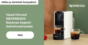 Head hinnad NESPRESSO Essenza kapselkohvimasinatele