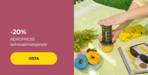 -20% AEROPRESS kohvivalmistajatele