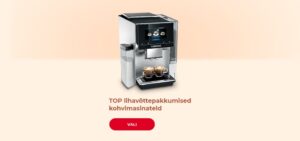 TOP lihavõttepakkumised kohvimasinateld