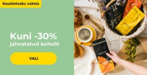 Kuni -30% jahvatatud kohvile
