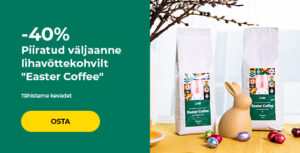 "-40% Piiratud väljaanne lihavõttekohvilt ""Easter Coffee"""