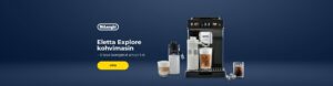 DE'LONGHI Eletta Explore kohvimasin + 6 tassi komplekt ainult 1 ct