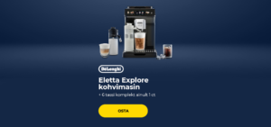 DE'LONGHI Eletta Explore kohvimasin + 6 tassi komplekt ainult 1 ct