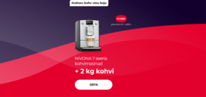 NIVONA 7 seeria kohvimasinad + 2 kg kohvi